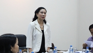 Thứ trưởng Bộ VHTTDL Đặng Thị Bích Liên làm việc với Bảo tàng Mỹ thuật Việt Nam