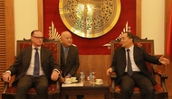 Thứ trưởng Lê Khánh Hải tiếp thân mật Đại sứ Áo tại Việt Nam
