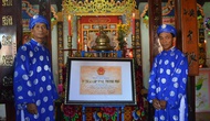 Quảng Nam: Đón Bằng công nhận Di tích cấp tỉnh nhà thờ Tiền hiền làng Hiền Lương