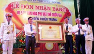 Đón bằng Di sản văn hóa phi vật thể Quốc gia Lễ hội Đền Chiêu Trưng