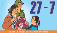 Điện Biên: Tuyên truyền kỷ niệm 71 năm Ngày Thương binh Liệt sỹ