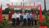Bộ trưởng Nguyễn Ngọc Thiện viếng Nghĩa trang liệt sĩ ở Quảng Nam
