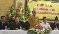 Nhiều hoạt động tưởng niệm 710 năm Phật hoàng Trần Nhân Tông nhập Niết bàn