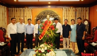 Bộ trưởng Nguyễn Ngọc Thiện chúc mừng VTV, VOV, Báo Nhân dân và TTXVN