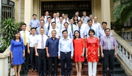 Bộ trưởng Nguyễn Ngọc Thiện tiếp các Đại sứ, Trưởng cơ quan đại diện Việt Nam tại nước ngoài nhiệm kỳ 2017-2020