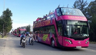 Đà Nẵng khai trương tuyến xe buýt du lịch hai tầng mui trần