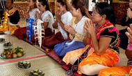 Tái hiện Lễ Sen Dolta của đồng bào dân tộc Khmer tại Làng Văn hóa Du lịch các dân tộc VN