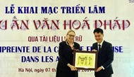 Khai mạc Triển lãm “Dấu ấn văn hóa Pháp qua tài liệu lưu trữ”