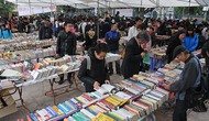 Hoài niệm trong không gian Hội chợ sách cũ Hà Nội tháng 1/2018