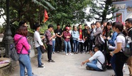 CLB Hướng dẫn viên du lịch Tiếng Việt đi thực tế tại Ngũ Hành Sơn