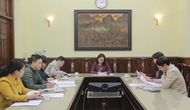 Thứ trưởng Trịnh Thị Thủy làm việc với Vụ Gia đình triển khai nhiệm vụ trong năm 2018