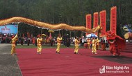 Nghệ An: Khai mạc Lễ hội Đền Vua Mai năm 2018