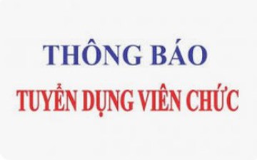 Thông báo tuyển dụng viên chức trong các đơn vị sự nghiệp công lập thuộc Bộ VHTTDL năm 2025