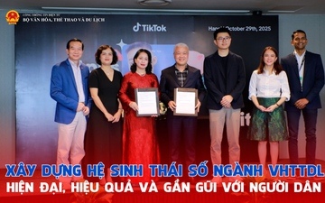 Xây dựng hệ sinh thái số ngành VHTTDL hiện đại, hiệu quả và gần gũi với người dân