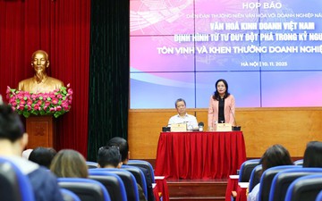 Lần đầu tiên công bố Bộ Giá trị Văn hóa kinh doanh Việt Nam