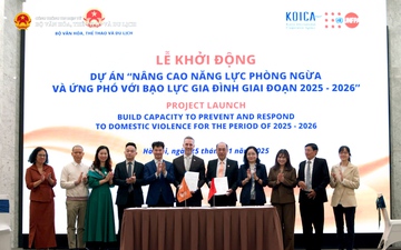 Khởi động Dự án “Nâng cao năng lực phòng ngừa và ứng phó với bạo lực gia đình giai đoạn 2025 - 2026”
