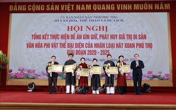 Phú Thọ: Phát triển các sản phẩm du lịch gắn với Hát Xoan theo hướng bền vững