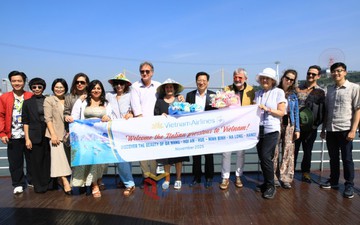 Đoàn Presstrip thị trường Ý khảo sát du lịch tại Quảng Ninh