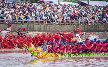 Lễ hội Óc Oom Bok - Đua ghe ngo 2025: Tôn vinh nét đẹp văn hoá truyền thống của đồng bào dân tộc Khmer