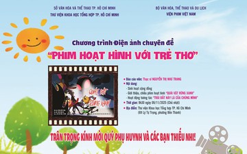 Nhiều hoạt động hấp dẫn tại Chương trình Điện ảnh chuyên đề "Phim Hoạt hình với trẻ thơ" tháng 11/2025
