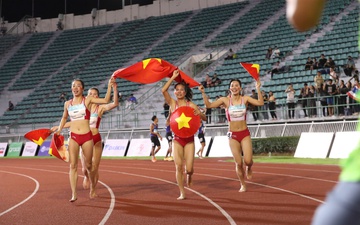 Ngày thi đấu 16/12 tại SEA Games 33: Điền kinh hoàn thành chỉ tiêu đã đặt ra