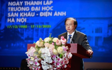 
Thứ trưởng Bộ VHTTDL Tạ Quang Đông dự Lễ kỷ niệm 45 năm thành lập Trường Đại học Sân khấu – Điện ảnh Hà Nội
