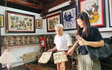 Giữ hồn tranh Đông Hồ trong đời sống đương đại