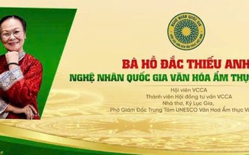 Trao tặng danh hiệu Nghệ nhân văn hóa ẩm thực Việt Nam 2025