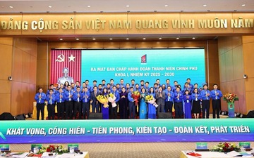 Đại hội đại biểu Đoàn TNCS Hồ Chí Minh Chính phủ lần thứ I, nhiệm kỳ 2025- 2030: Khát vọng cống hiến, tinh thần tiên phong và trách nhiệm kiến tạo trong kỷ nguyên mới