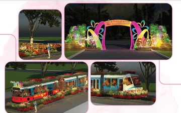 "Chuyến tàu đa sắc"- nguồn cảm hứng cho Festival Hoa Lan Tp. Hồ Chí Minh năm 2025
