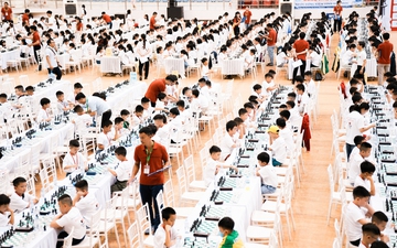 Hơn 1.500 kỳ thủ dự Giải vô địch Cờ vua trẻ quốc gia 2025