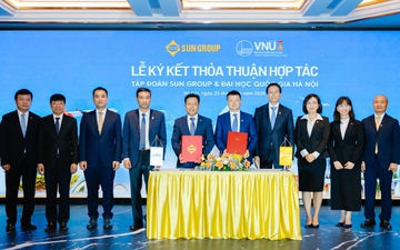 Tập đoàn Sun Group đồng hành cùng Đại học Quốc gia Hà Nội trong đào tạo phát triển thế hệ trẻ