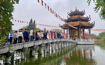 Hưng Yên: 6 tháng đầu năm, hoạt động du lịch khởi sắc