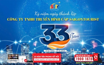 Mừng 33 năm SCTV: Tháng 8 rực rỡ với LALIGA mùa giải 2025/26, phim hay, quà lớn