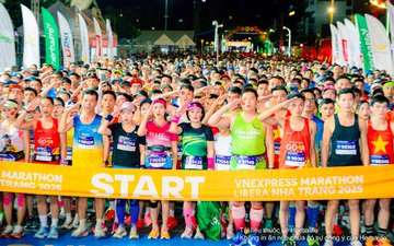 Năm thứ tư liên tiếp Herbalife Việt Nam đồng hành cùng giải chạy VnExpress Marathon Nha Trang để khuyến khích tập luyện thể dục thể thao thường xuyên
