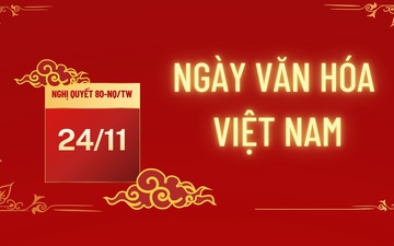 [Infographic] Ý nghĩa của việc chọn ngày 24/11 là "Ngày Văn hóa Việt Nam"