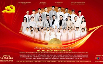 "Mãi mãi niềm tin theo Đảng" - Hòa nhạc chính luận đặc biệt chào mừng Đại hội XIV của Đảng