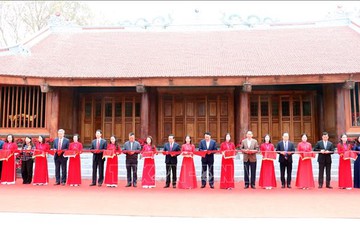 Khánh thành tu bổ, tôn tạo Khu di tích lịch sử Đại danh y Hải Thượng Lãn Ông Lê Hữu Trác