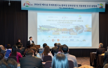 Giới thiệu du lịch và xúc tiến mở đường bay Hàn Quốc - Huế