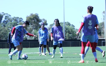 Tuyển nữ Việt Nam đảm bảo thể lực trong thời tiết nắng nóng, tích cực chuẩn bị cho trận đấu tiếp theo tại VCK nữ châu Á 2026