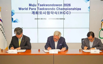 Muju trở thành điểm đến lịch sử của Giải vô địch Taekwondo người khuyết tật thế giới 2026