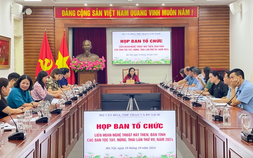 Tích cực chuẩn bị cho Liên hoan nghệ thuật hát Then, đàn Tính của các dân tộc Tày, Nùng, Thái lần thứ VII, năm 2024