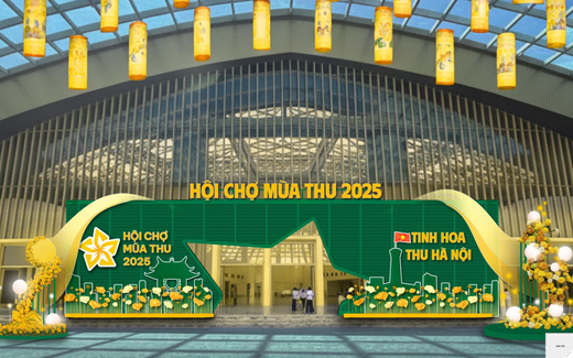 Lễ khai mạc Hội chợ mùa Thu 2025 sẽ diễn ra tối 25/10