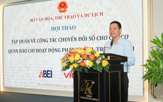 Tập huấn chuyển đổi số cho các cơ quan báo chí hoạt động phát thanh, truyền hình