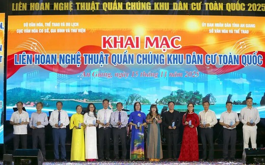 Khai mạc Liên hoan nghệ thuật quần chúng Khu dân cư toàn quốc năm 2025