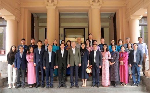 Tổng Bí thư Tô Lâm cùng Phu nhân thăm Bảo tàng Mỹ thuật Việt Nam 