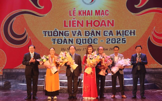 Khai mạc Liên hoan Tuồng và Dân ca kịch toàn quốc 2025