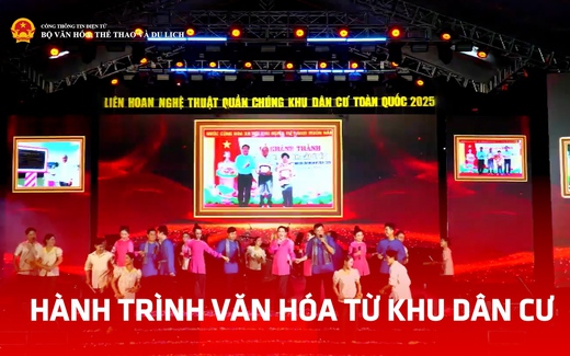 Hành trình văn hóa từ khu dân cư