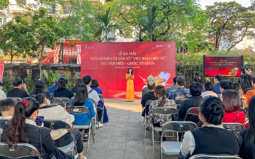 Ra mắt trải nghiệm di sản số Việt Nam Diệu Sử tại Văn Miếu - Quốc Tử Giám