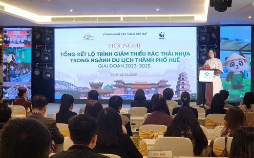 Hàng trăm doanh nghiệp du lịch Huế cam kết giảm thiểu rác thải nhựa